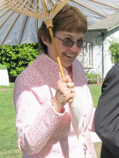At her grandson Nikolai's wedding in 2007